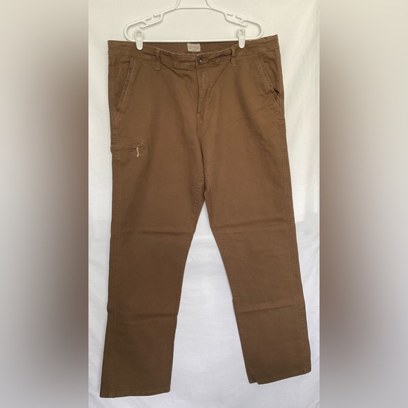 Weatherproof Men's Cargo Pants - Brown - Picture 2 of 10